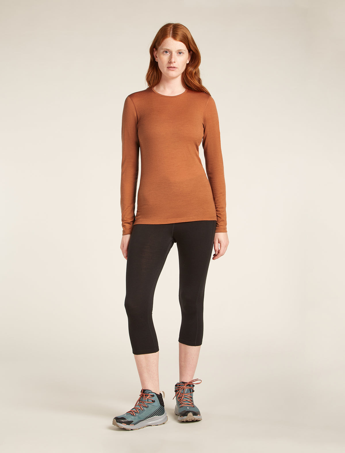 Haut col rond isotherme Oasis Long Sleeve Crewe 200 en mérinos Women's  - 3