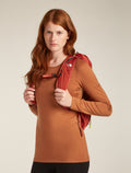 Haut col rond isotherme Oasis Long Sleeve Crewe 200 en mérinos Women's  - 4