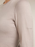 Women's Merino 200 Oasis Long Sleeve Crewe Pink quartz - 5