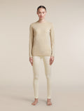 Women's Merino 200 Oasis Long Sleeve Thermal Crewe Bay Heather - 3