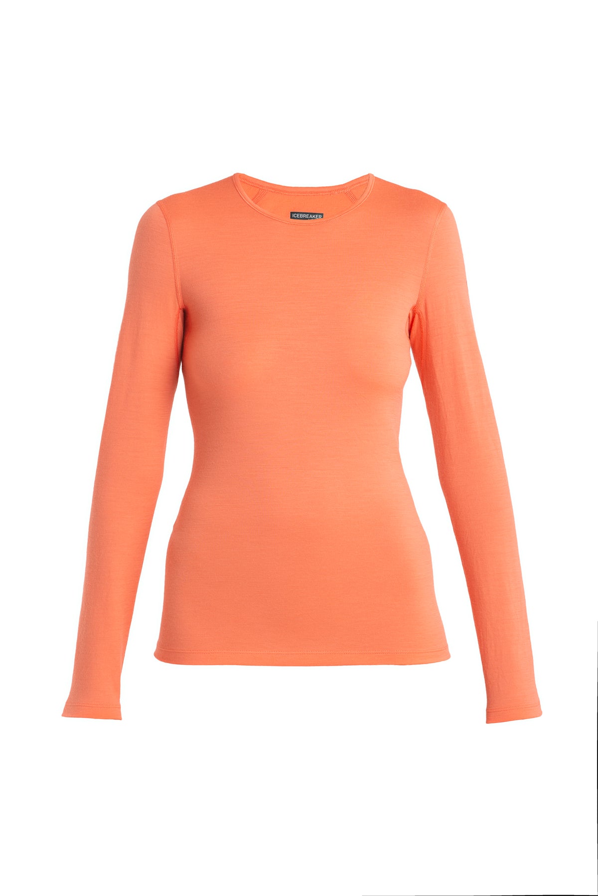 Women's Merino 200 Oasis Long Sleeve Crewe Thermal Top Tang - 7