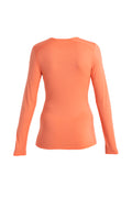 Women's Merino 200 Oasis Long Sleeve Crewe Thermal Top Tang - 8