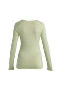 Women's Merino 200 Oasis Long Sleeve Crewe Thermal Top Glazen - 6