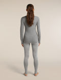 Women's Merino 260 Oasis Long Sleeve Thermal Crewe Metro Heather - 6