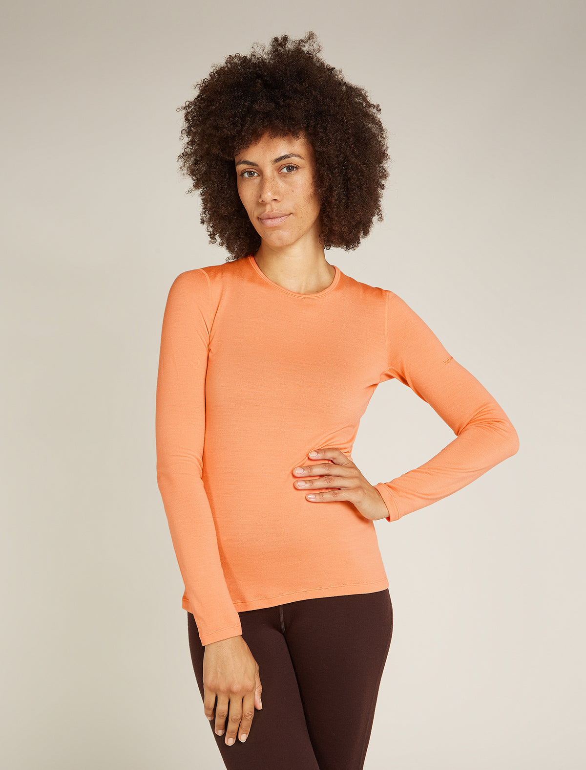 Haut col rond isotherme à manches longues 260 Tech en mérinos Women's  - 1