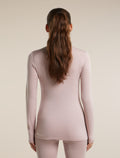 Women's Merino 260 Oasis Long Sleeve Thermal Crewe Pink quartz - 2