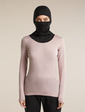 Women's Merino 260 Oasis Long Sleeve Thermal Crewe Pink quartz - 5