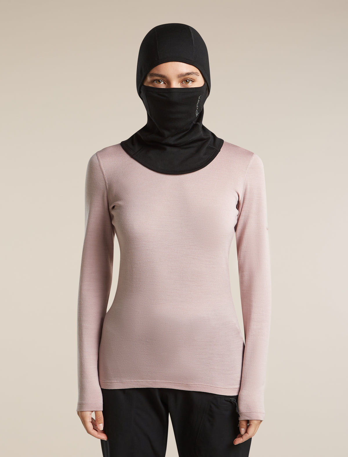 Women's Merino 260 Oasis Long Sleeve Thermal Crewe Pink quartz - 5
