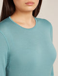 Women's Merino 260 Tech Long Sleeve Crewe Thermal Top Hydro - 5