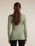 Women's Merino 260 Oasis Long Sleeve Thermal Crewe Lichen - 2
