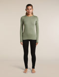 Women's Merino 260 Oasis Long Sleeve Thermal Crewe Lichen - 3