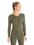Haut col rond isotherme Everyday Long Sleeve Crewe 175 en mérinos Women's  - 1