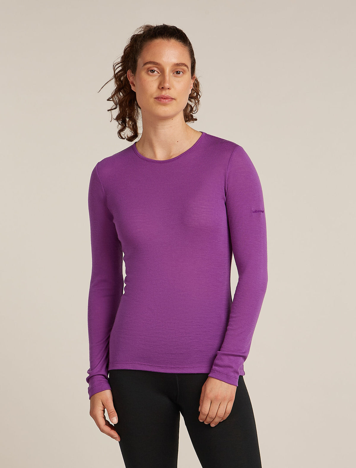 Women's Merino 175 Everyday Long Sleeve Crewe Thermal Top Passion - 1