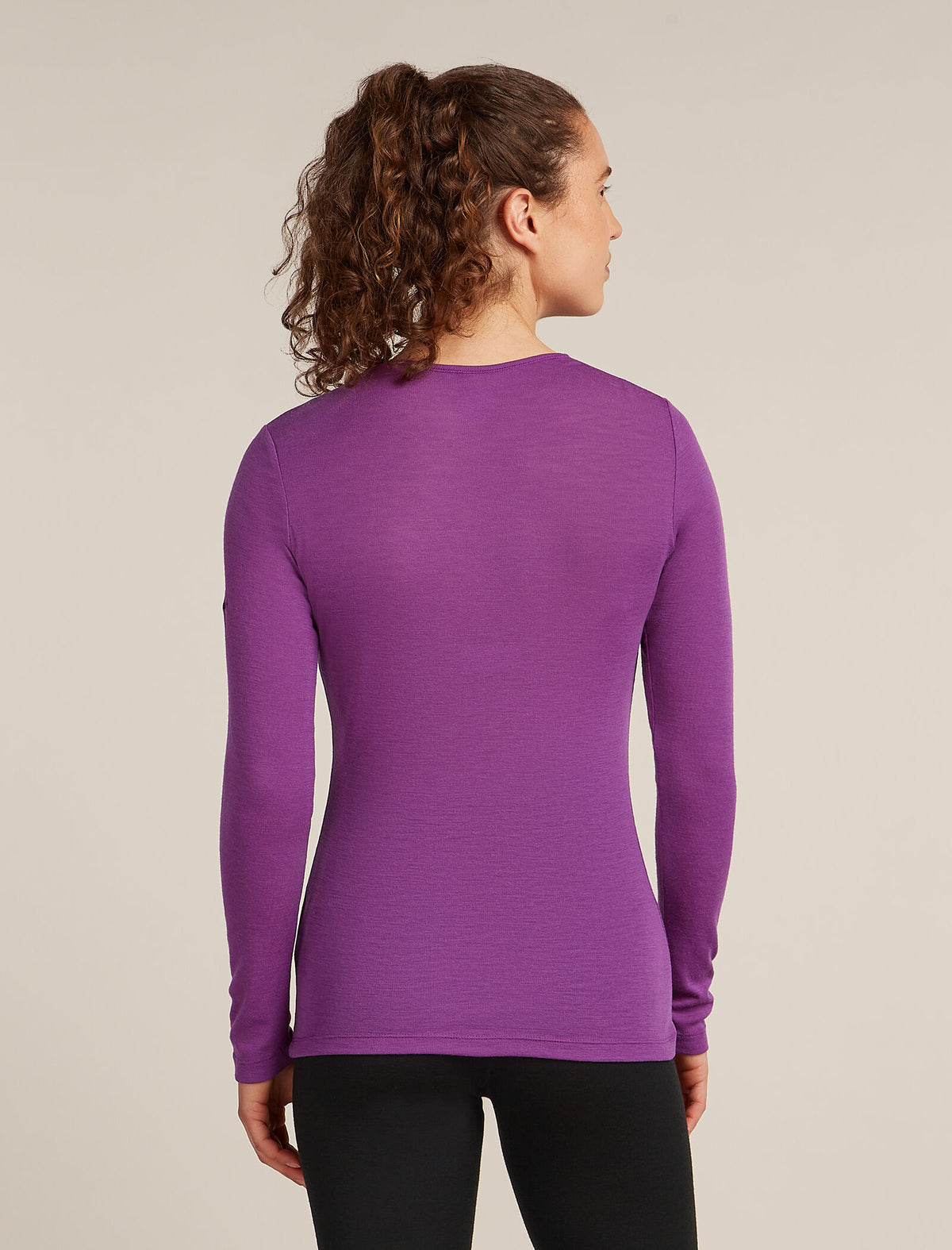 Women's Merino 175 Everyday Long Sleeve Crewe Thermal Top Passion - 2