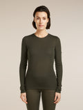 Women's Merino 175 Everyday Long Sleeve Crewe Dark Loden - 1