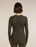Women's Merino 175 Everyday Long Sleeve Crewe Dark Loden - 2