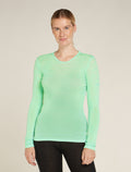 Women's Merino 175 Everyday Long Sleeve Crewe Thermal Top Glass - 1
