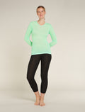 Women's Merino 175 Everyday Long Sleeve Crewe Thermal Top Glass - 4