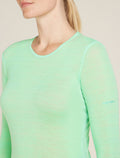Women's Merino 175 Everyday Long Sleeve Crewe Thermal Top Glass - 6