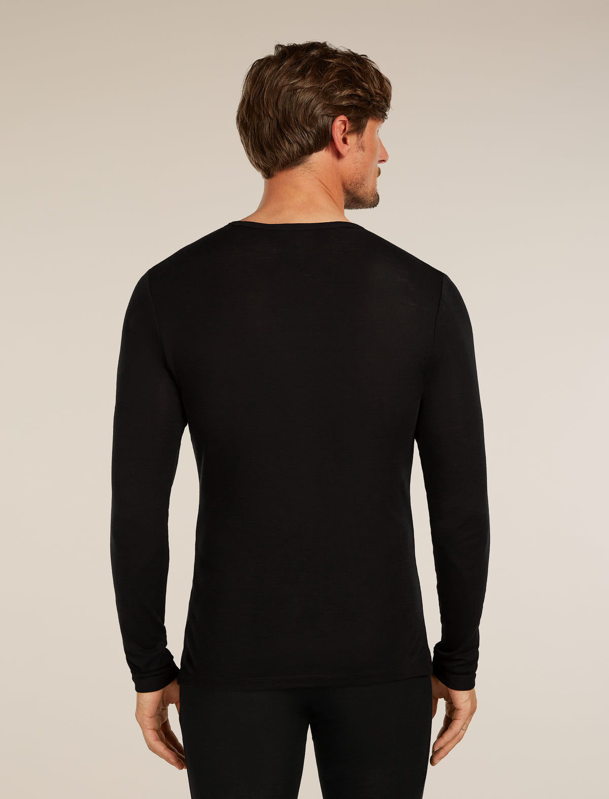 Men's Merino 175 Everyday Long Sleeve Crewe Thermal Top Trail - 2