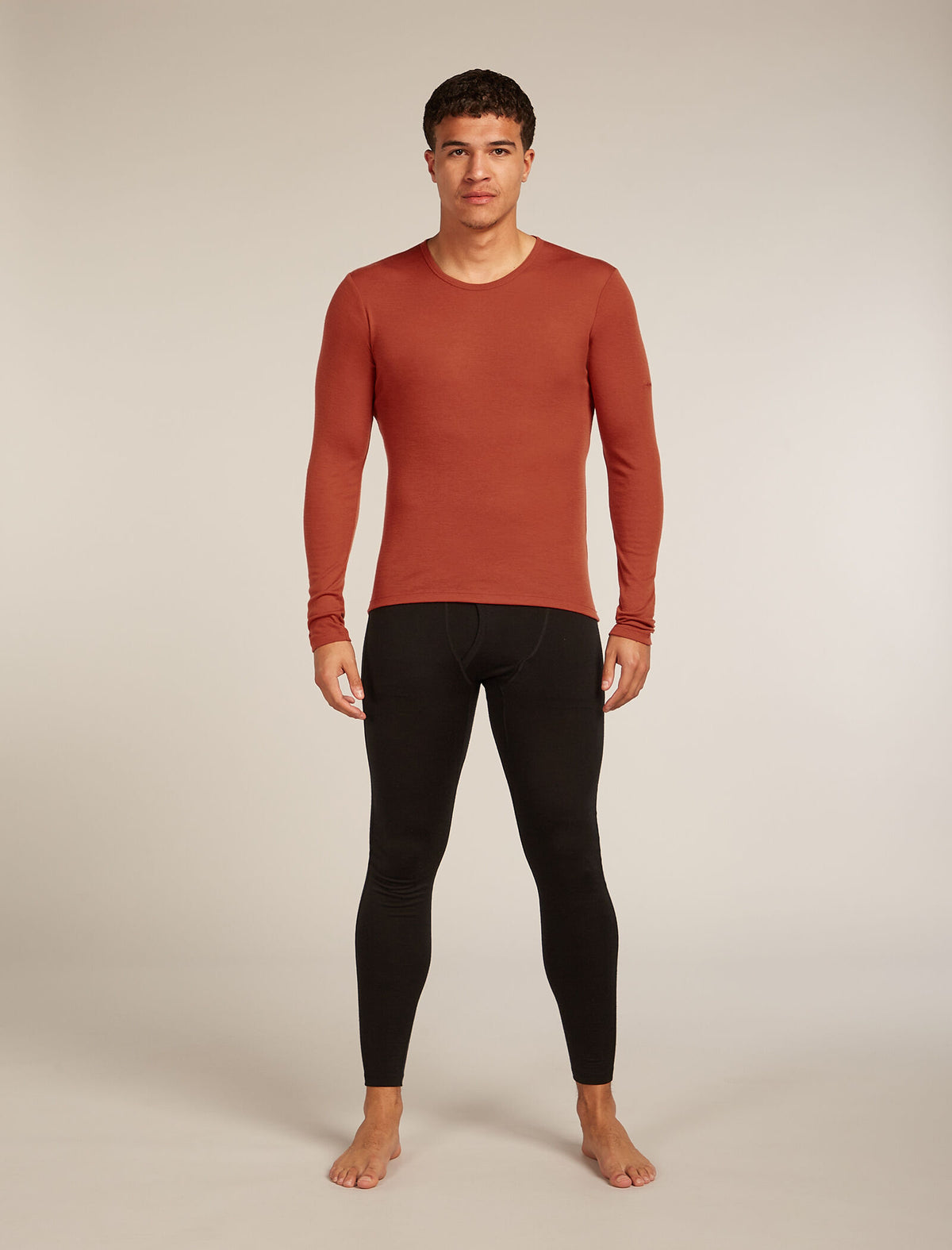 Men's Merino 175 Everyday Long Sleeve Crewe Thermal Top Jasper - 3