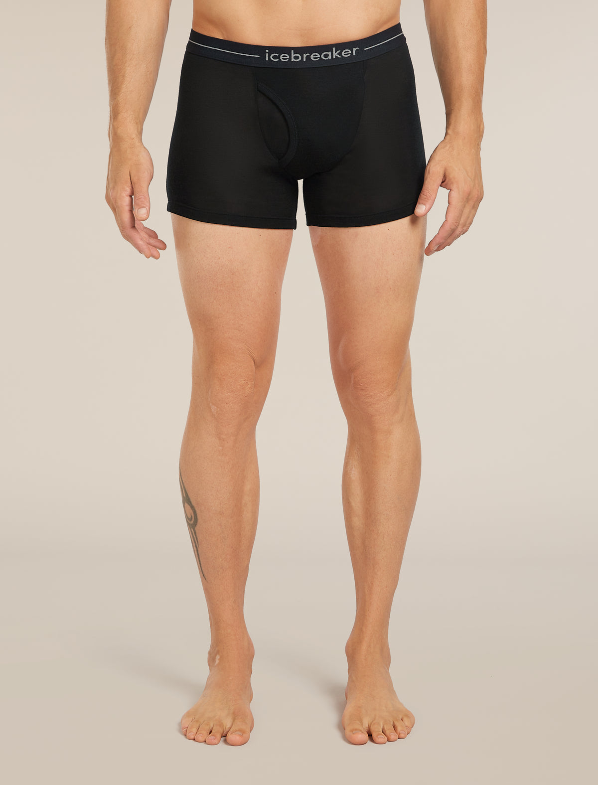 Men's Men's Merino 175 Everyday Thermal Boxers wFly Black - 1