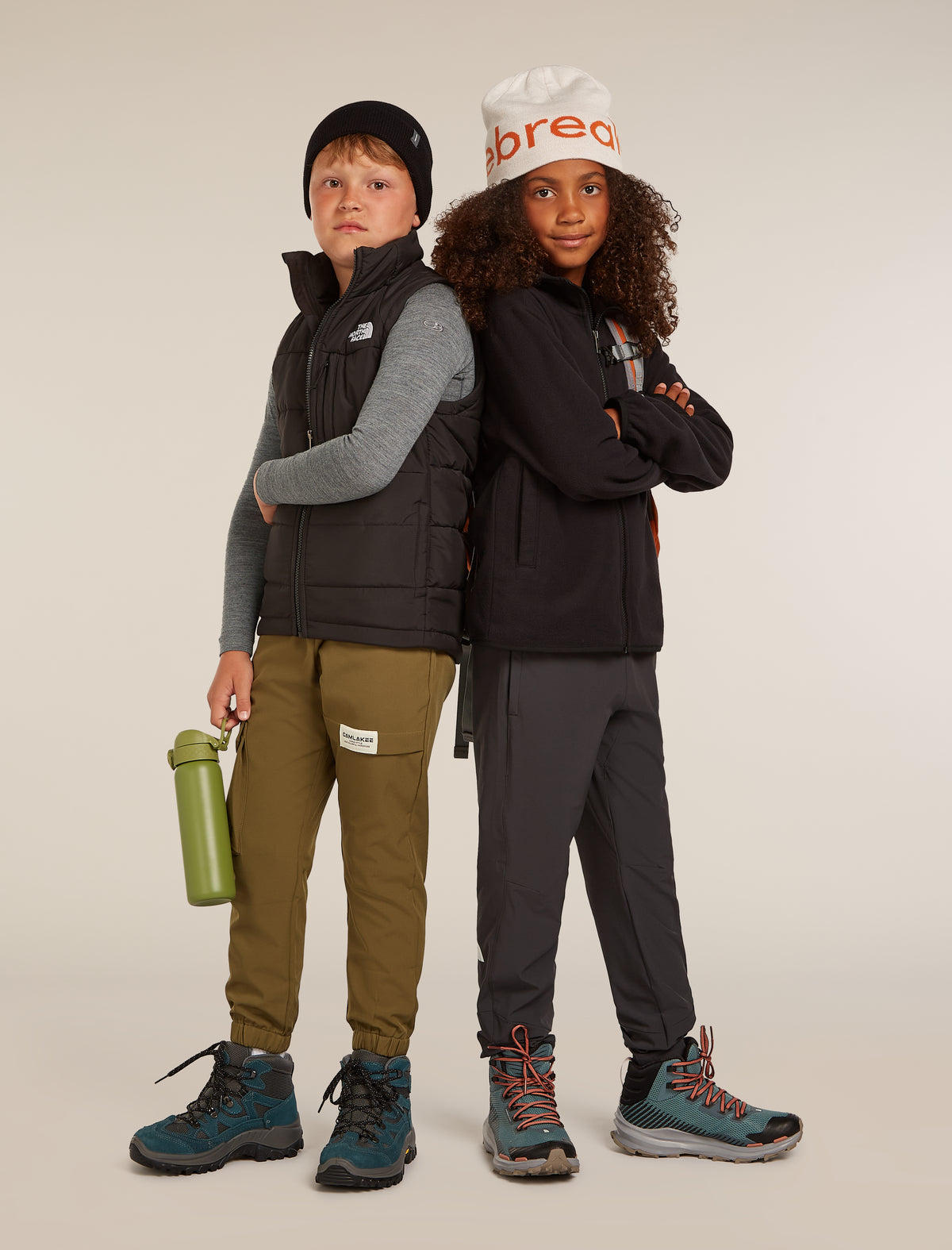 Outland - Juego de Ropa Interior térmica para niños, Capa Base, Forro Polar Suave, Top y Leggings, GR-12, Color Gris Outland - Juego de Ropa Interior térmica para niños, Capa Base, Forro Polar Suave, Top y Leggings, GR-12, Color Gris