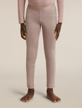 icebreaker Kids’ Merino 200 Oasis Thermal Leggings Pink quartz KIDS - 1