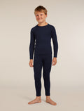 Kids’ Merino 200 Oasis Thermal Leggings Midnight Navy - 5