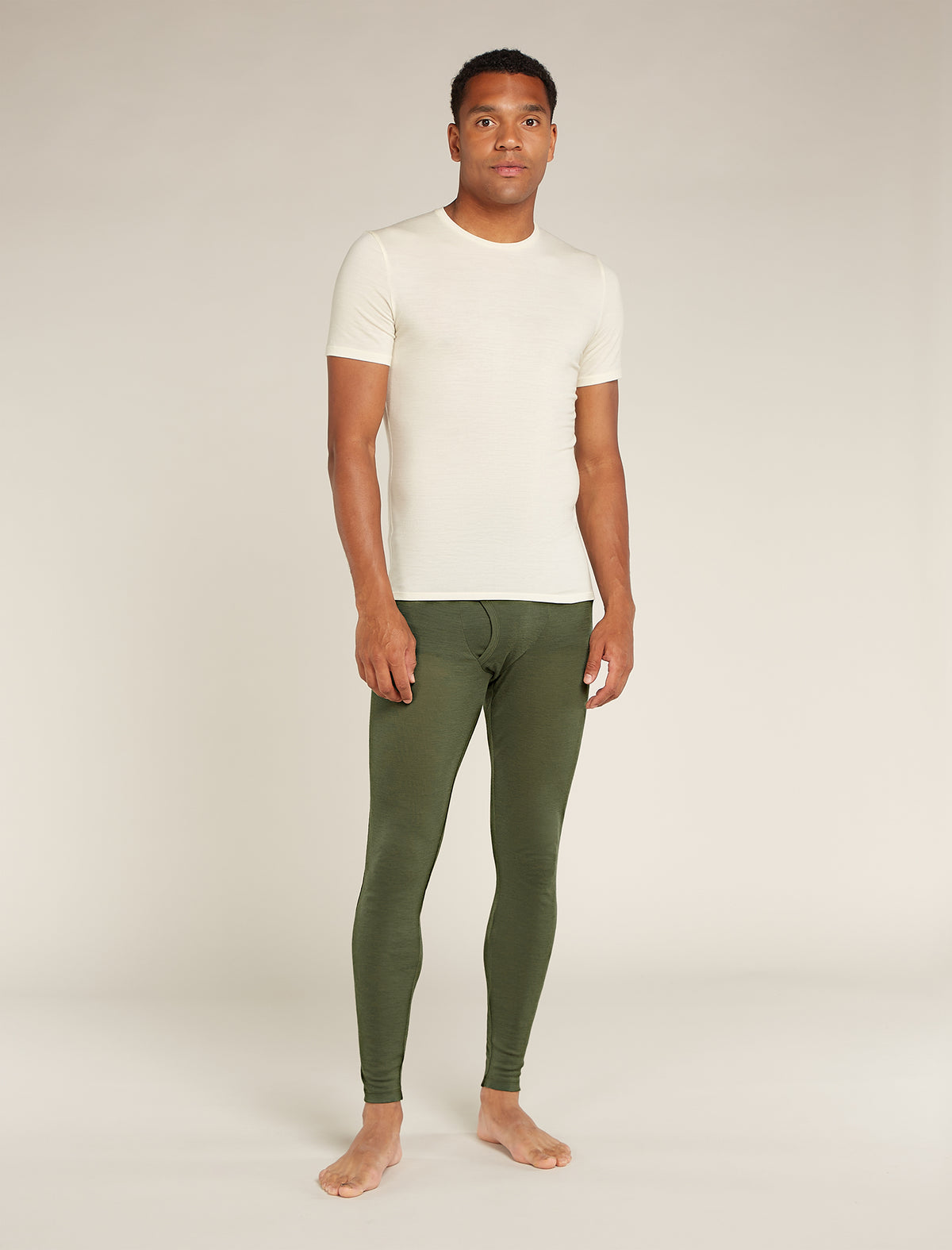 Men's Merino 175 Everyday Thermal Leggings wFly Black - 3