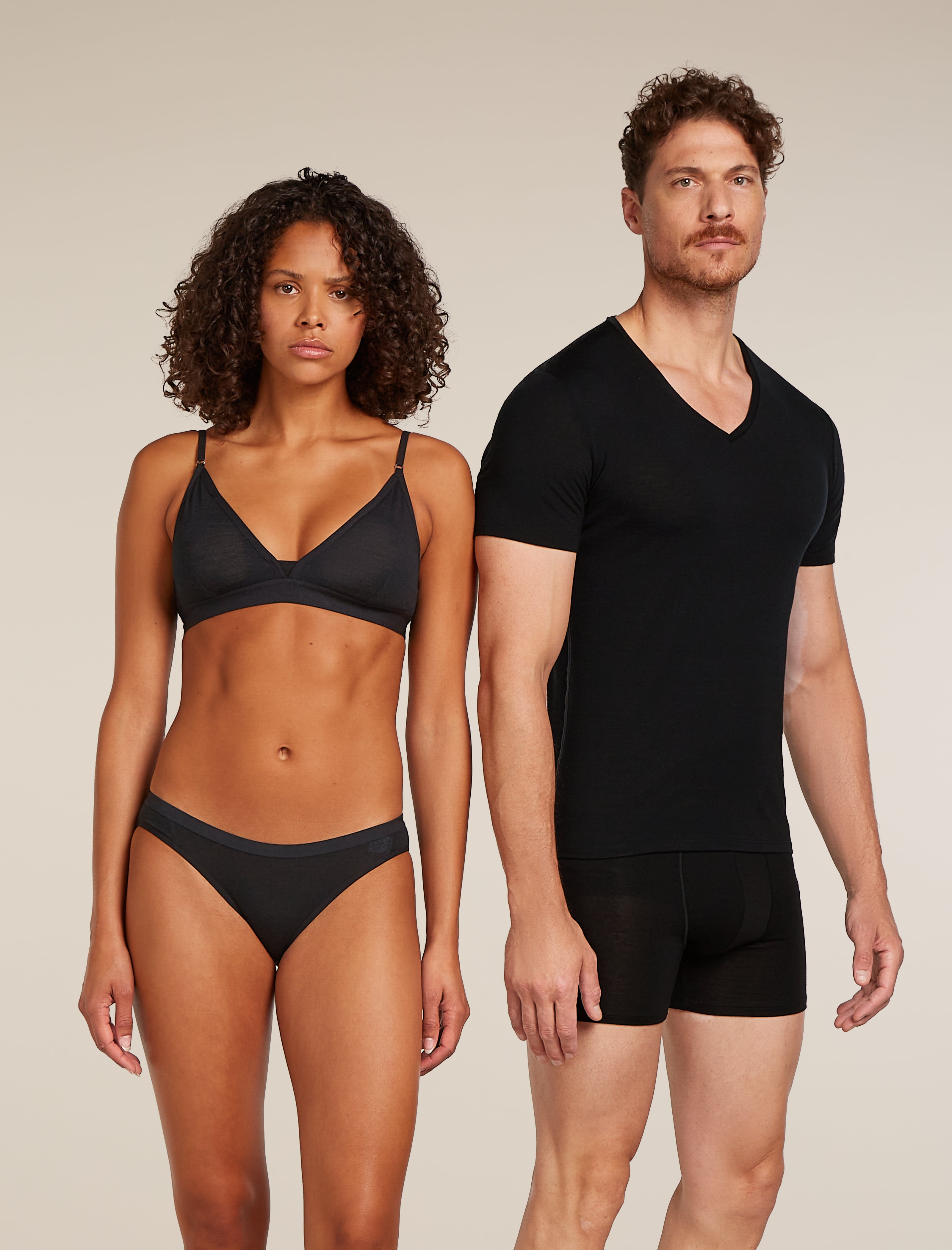 icebreaker Merino 150 Siren Bra ブラック XS Women's Merino 150 Siren Bra