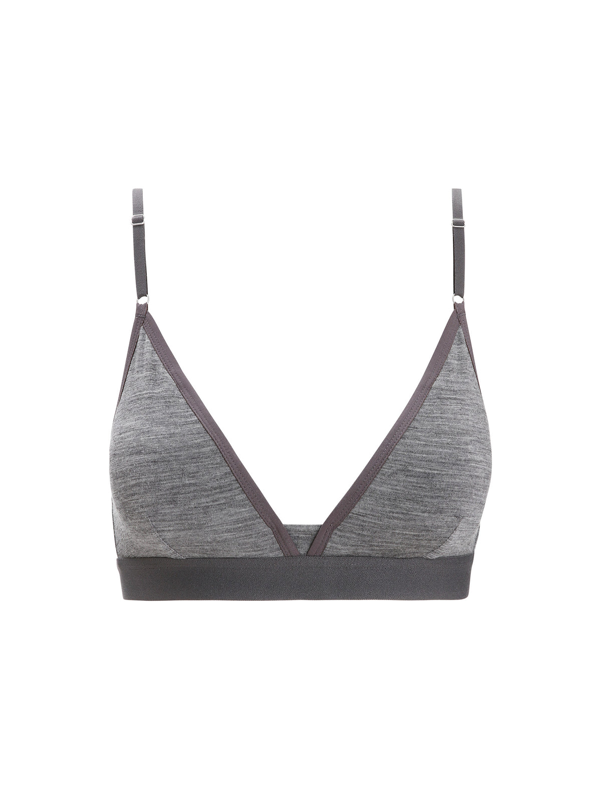 Women's Merino 150 Siren Bra Twister Heather/Sea Blue - 7