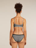 Women's Merino 150 Siren Bra Gritstone Heather - 2