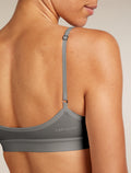 Women's Merino 150 Siren Bra Gritstone Heather - 6
