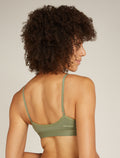 Women's Merino 150 Siren Bra Oil/Black/Silver - 2