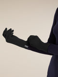 icebreaker Doublures de gant unisexes 260 Tech Black MEN$WOMEN - 7