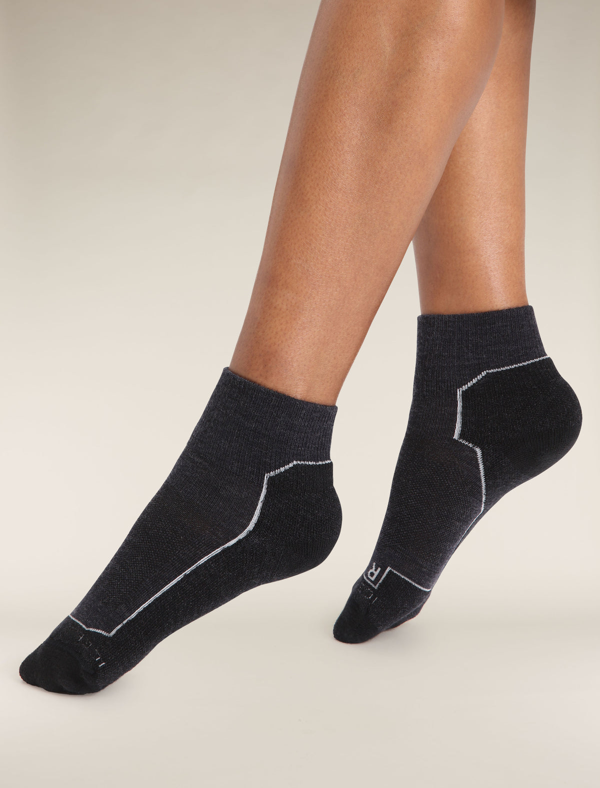 Women's Merino Hike+ Light Mini Socks Metro Heather - 1