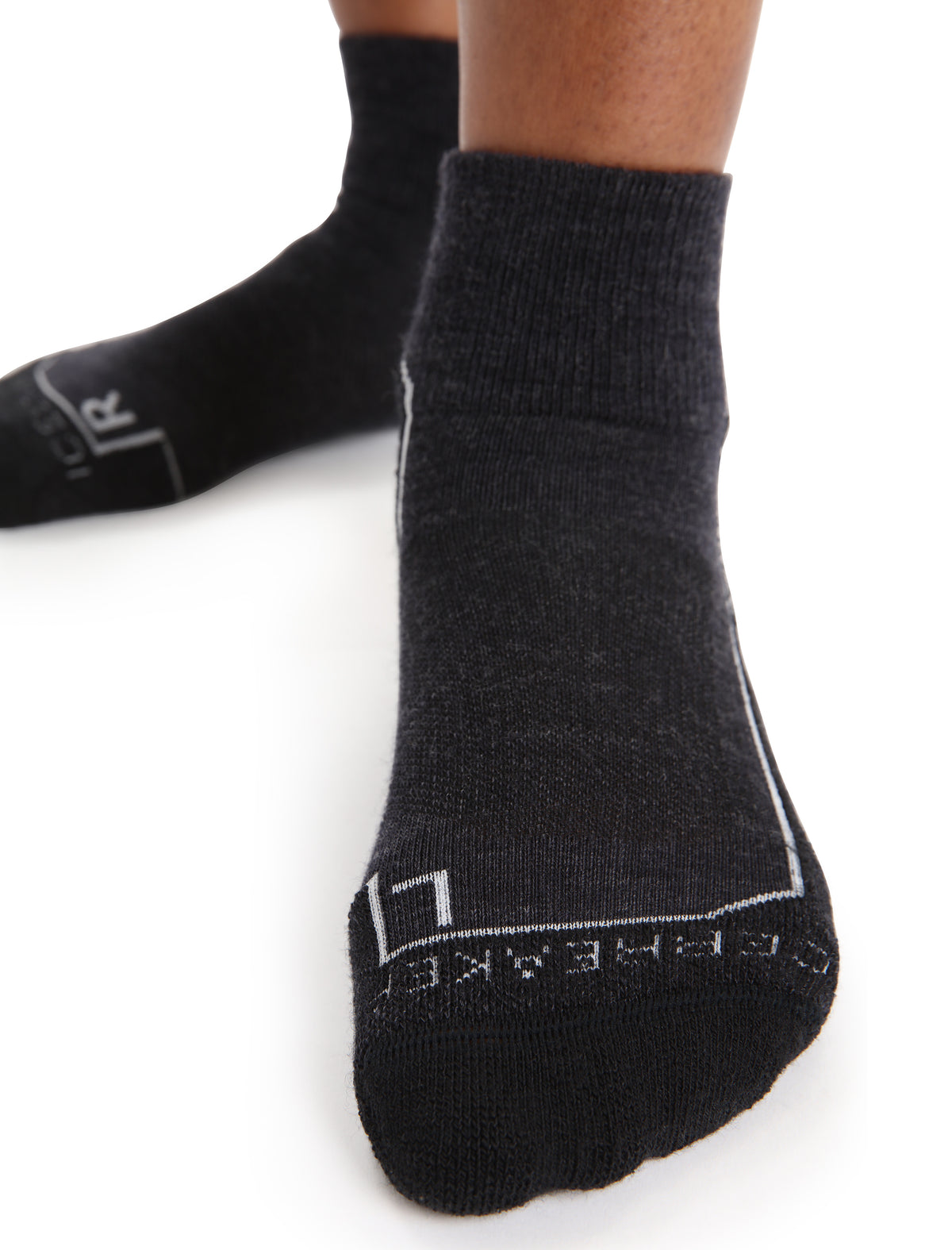 Women's Merino Hike+ Light Mini Socks Metro Heather - 3