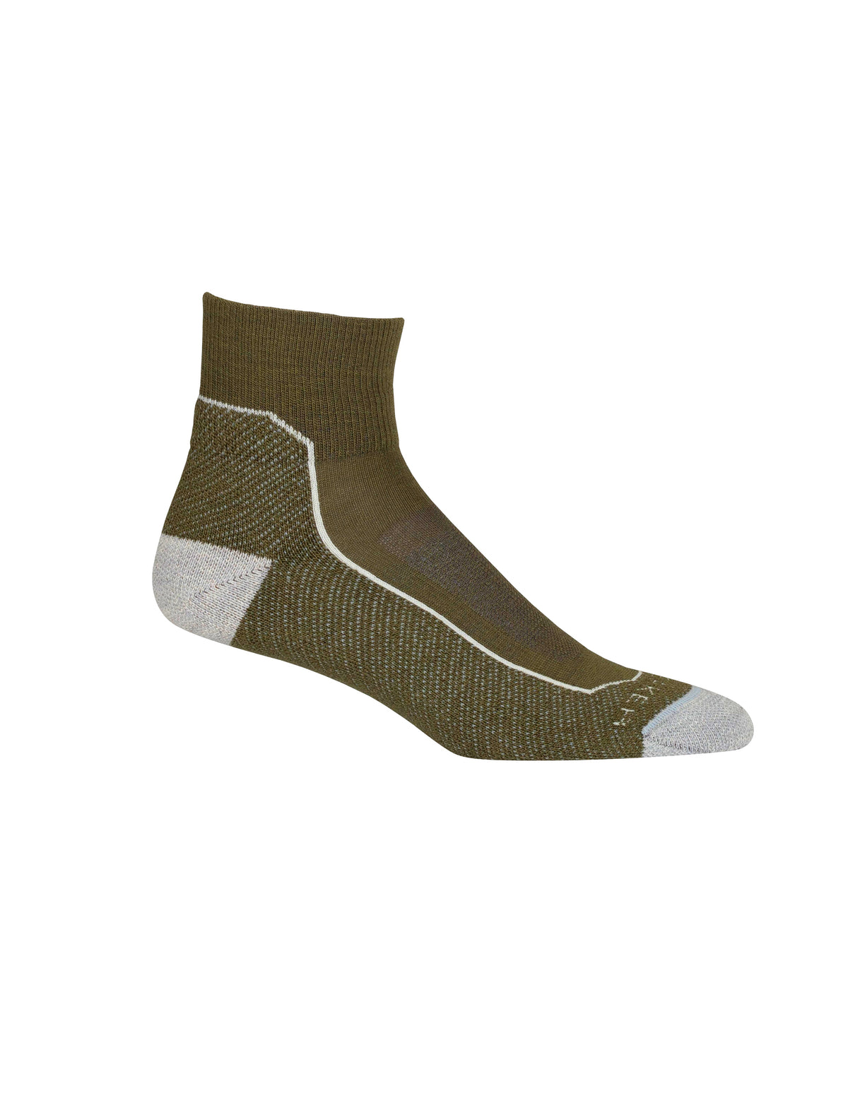 Women's Merino Hike+ Light Mini Socks Loden/Blizzard Heather - 1