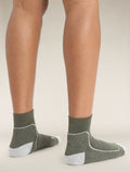 Women's Merino Hike+ Light Mini Socks Loden/Blizzard Heather - 3