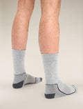 Men's Merino Hike+ Medium Crew Socks Blizzard Heather - 2
