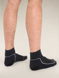 Men's Merino Hike+ Light Mini Socks Metro Heather - 2