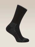 Merino Hike Medium Crew Socks Black/Alloy - 1