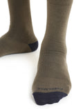Men's Merino Lifestyle Fine Gauge Crew Socks Loden/Midnight Navy - 3