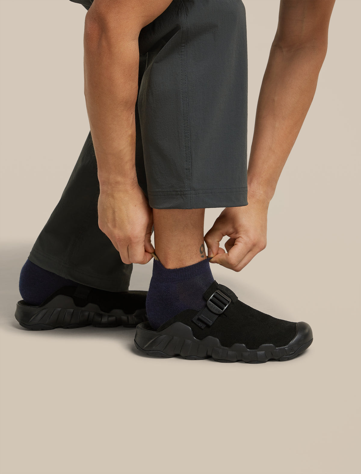 Microchaussette mince Multisport en mérinos pour hommes  - 4