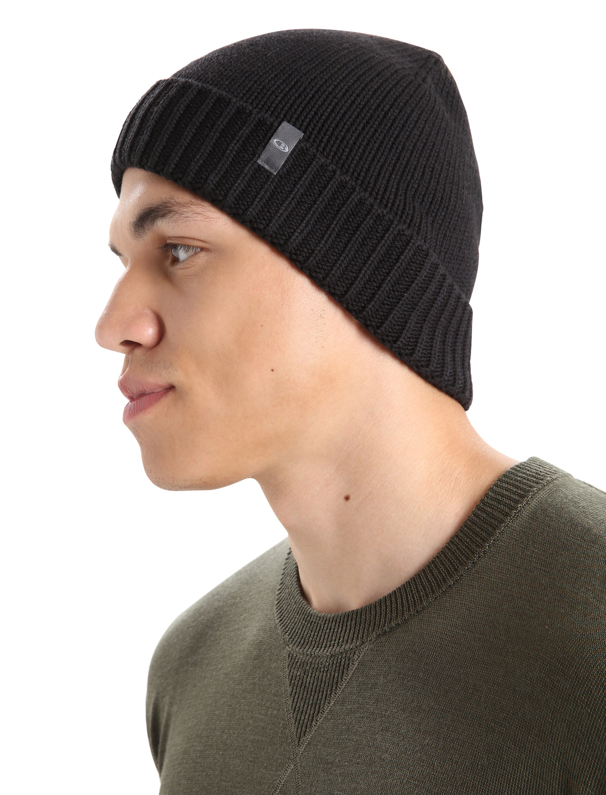 Unisex Vela Cuff Beanie Black - 4