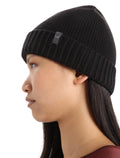 Unisex Vela Cuff Beanie Black - 7