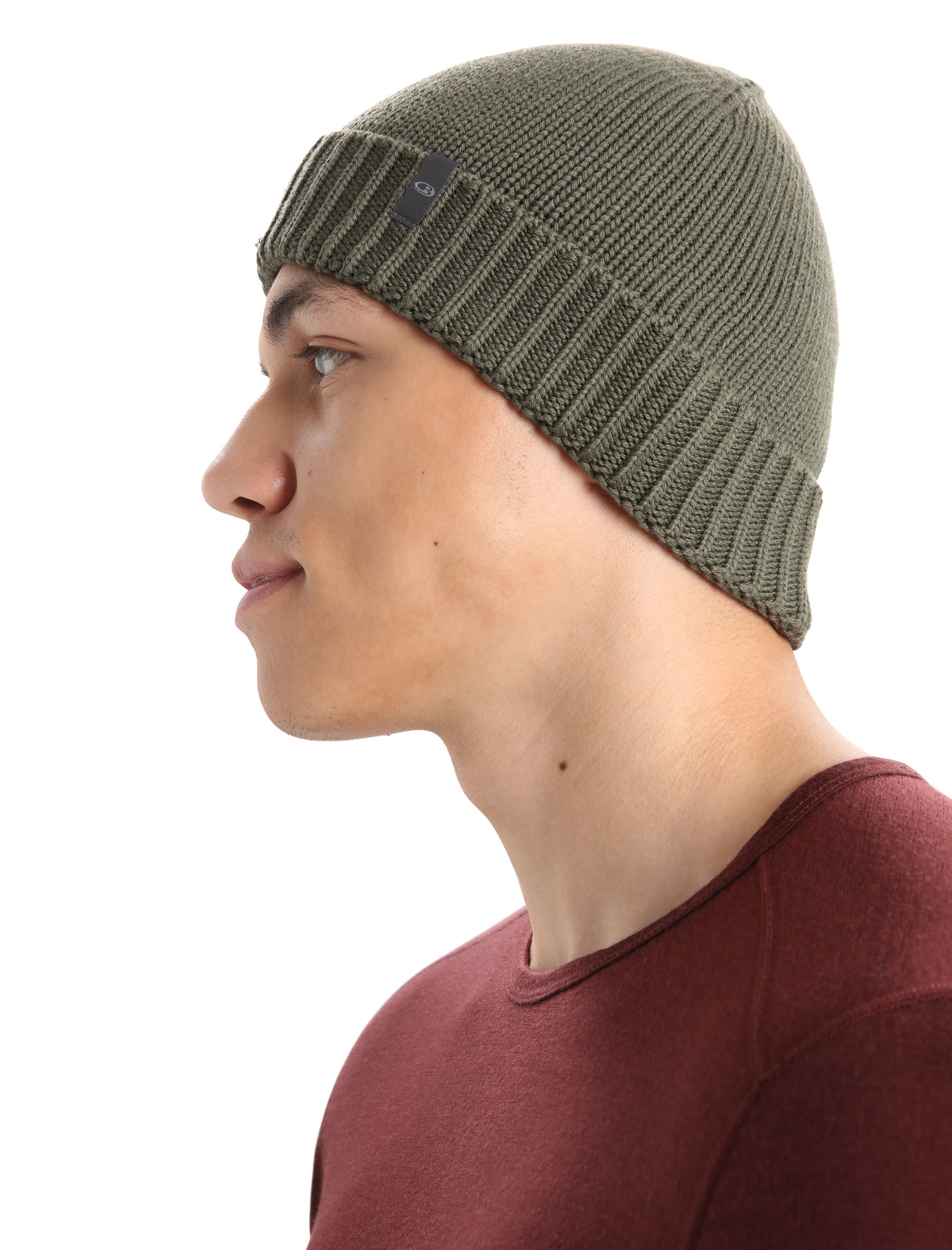 Unisex Vela Cuff Beanie Loden - 2