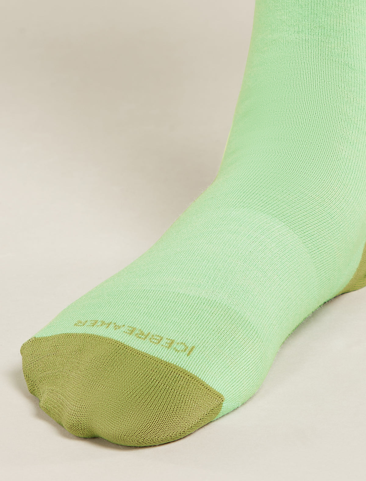 Women's Merino Lifestyle Fine Gauge Crew Socks Glass/Lichen - 3
