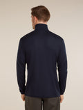 Men's Merino 300 Original Long Sleeve Half Zip Top Midnight Navy - 2